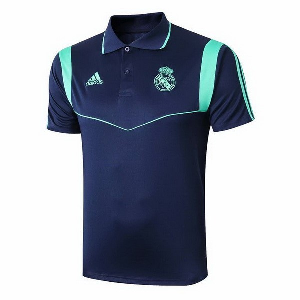 Polo Real Madrid 2019 2020 Azul Verde Marino